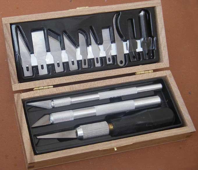 Proedge Boxed Wood Carving Set