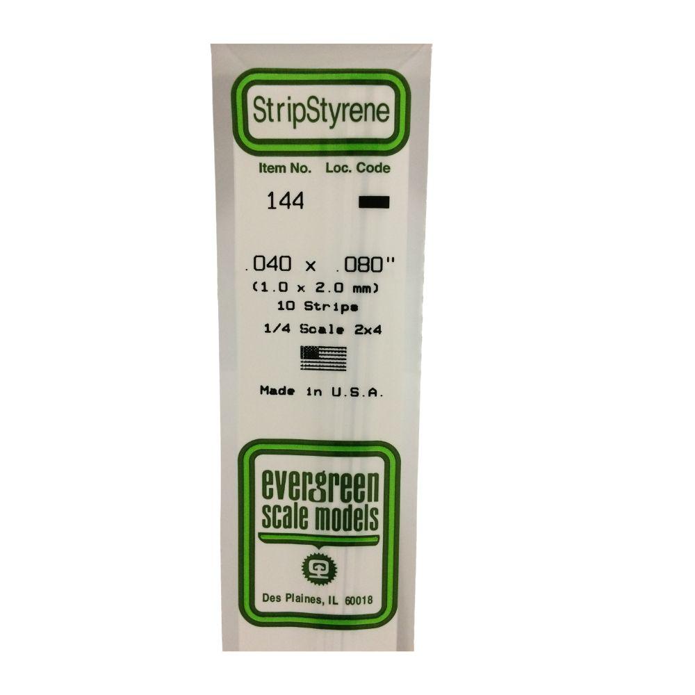 Evergreen Styrene Strips .040 X .080 In-10