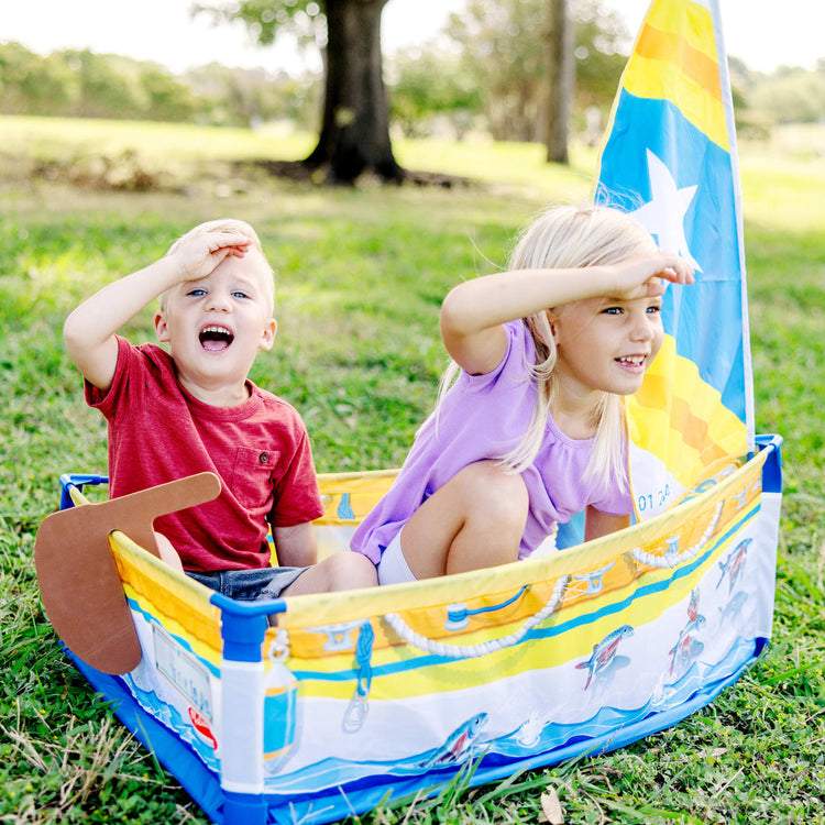 Melissa and Doug - Let's Explore - Sailboat Playset