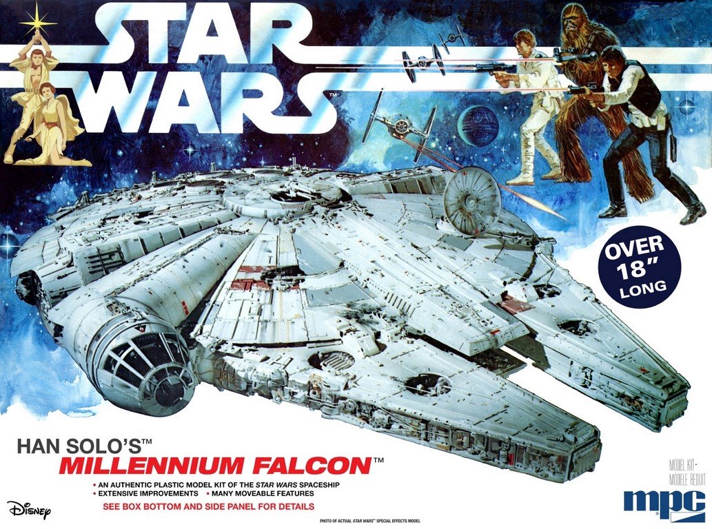 MPC 1:72 Star Wars: A New Hope Millennium Falcon