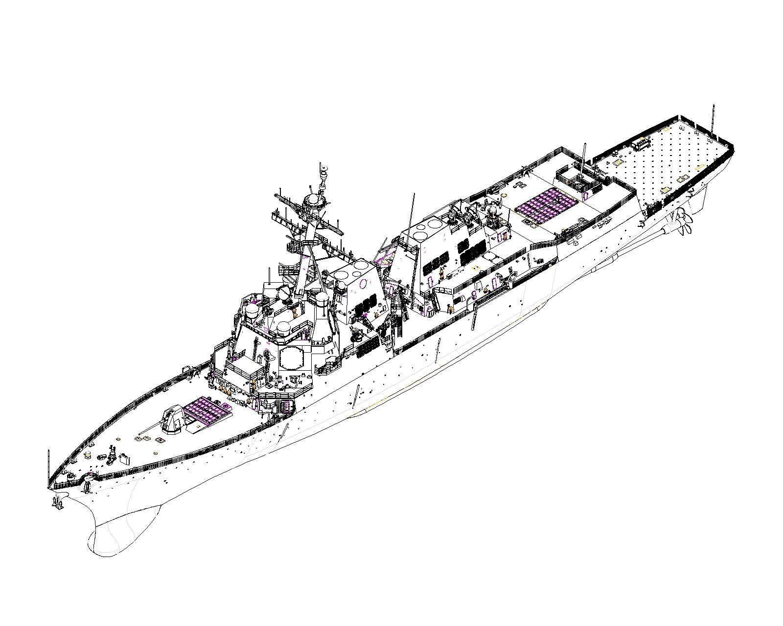 I Love Kit 1:200 USS Pinckney DDG-91