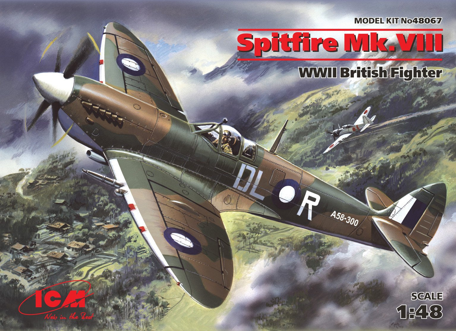 ICM 1:48 Spitfire Mk.Viii
