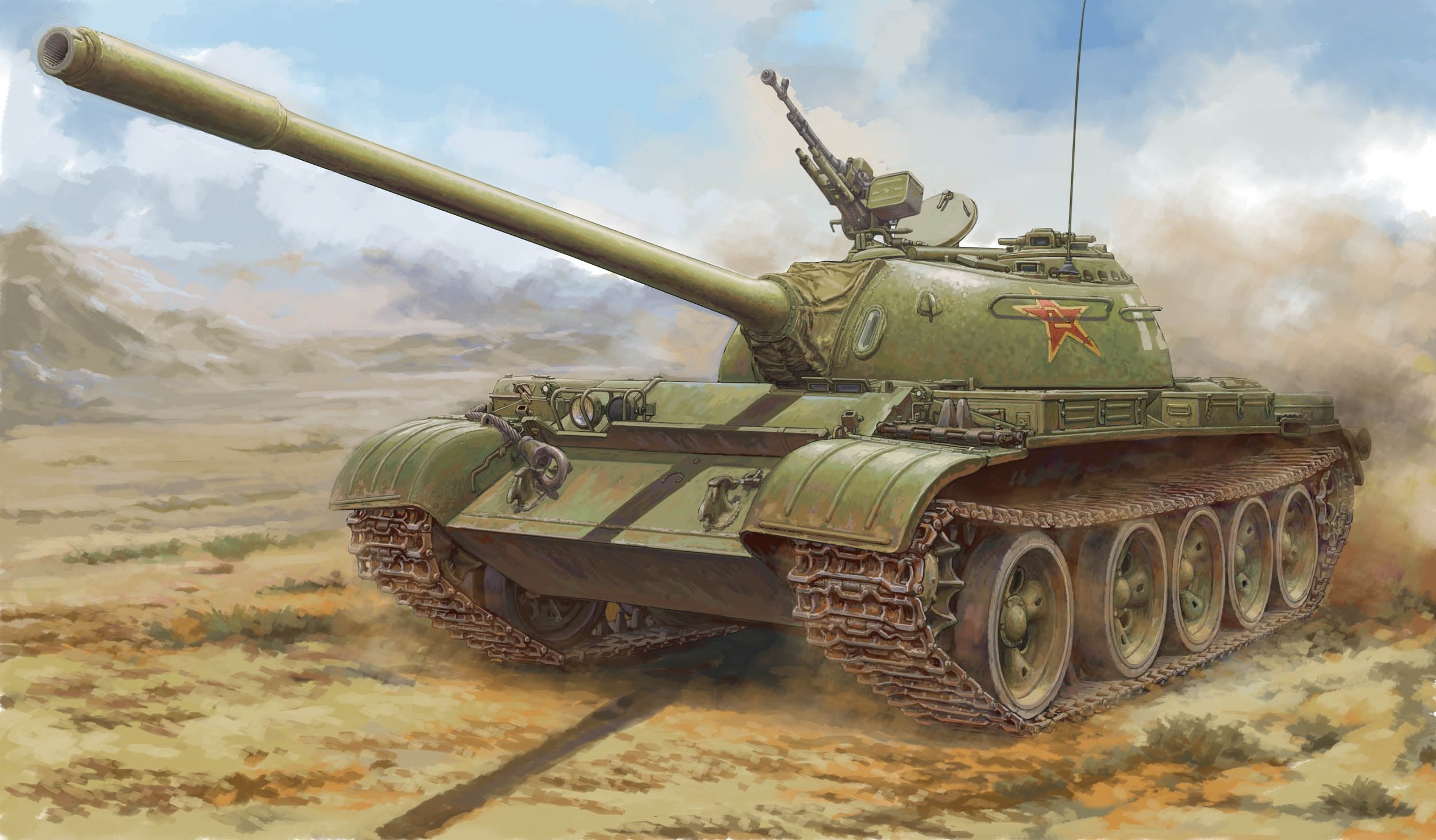 Hobbyboss 1:35 PLA 59 Medium Tank