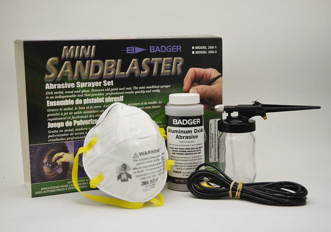 Badger Mini Sandblaster Abrasive PowderGun