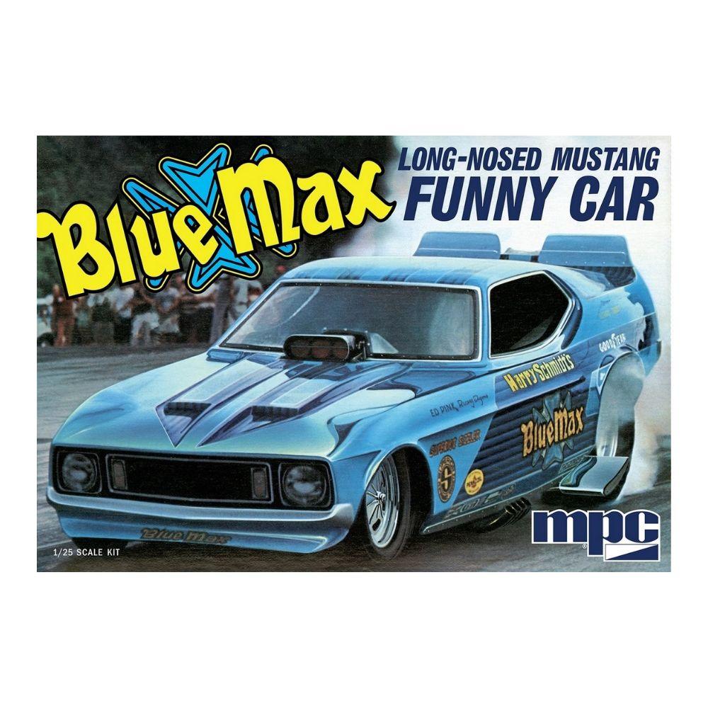 MPC, 1:25 Blue Max Long Nose Mustang Funny Car
