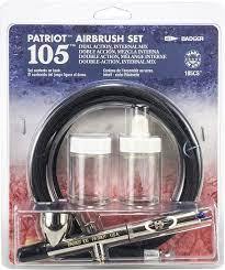 Badger Patriot 105 Gravity Feed Detail Nozzle Airbrush