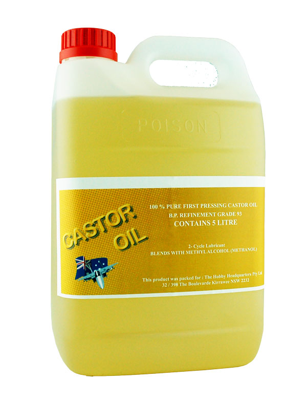 Castor Oil-1st Pressing Castor BP 5 Ltr
