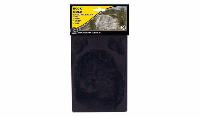 Woodland Scenics Rock Mold-Laced Face Rock(5X7)