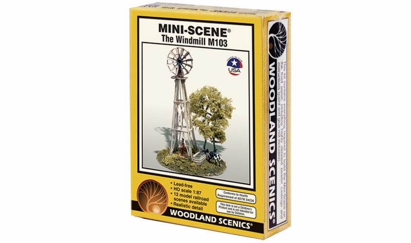 Woodland Scenics The Windmill Mini-Scene*