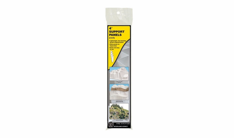 Woodland Scenics 4In Support Panels 4/Pk*