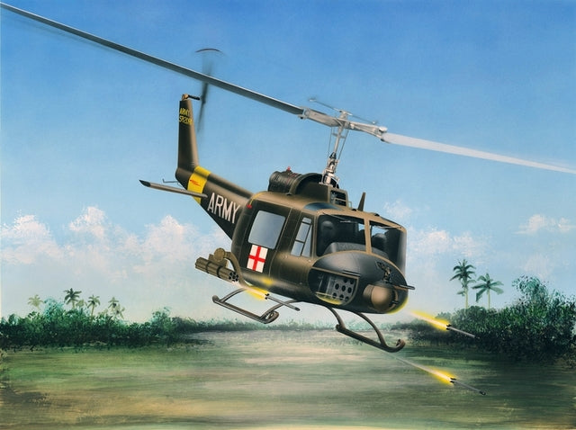 Hobbyboss 1:72 Uh-1B Huey Helicopter