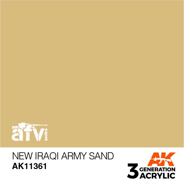 AK Interactive Acrylic New Iraqi Army Sand