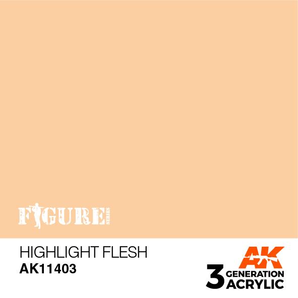 AK Interactive Acrylic Highlight Flesh