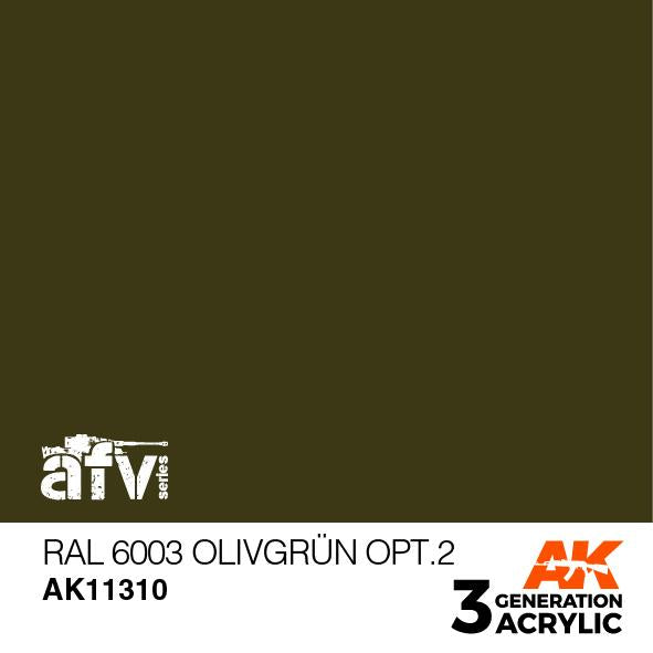 AK Interactive Acrylic RAL 6003 Olivgrün