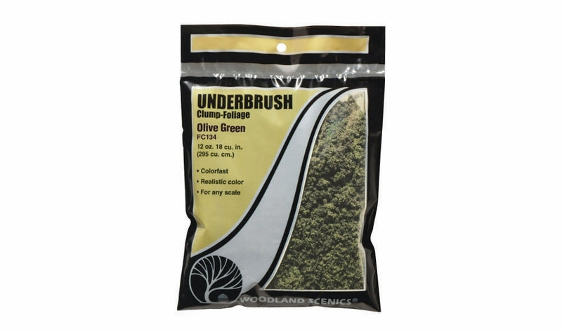 Woodland Scenics Olive Green Underbrush(Bag)