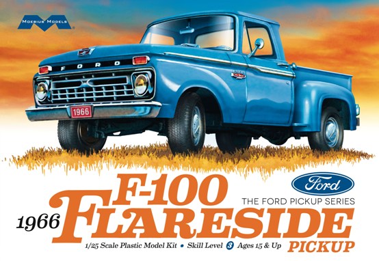 Moebius 1:25 1966 Ford F-100 Flareside Pickup