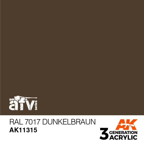 AK Interactive Acrylic RAL 7017 Dunkelbraun
