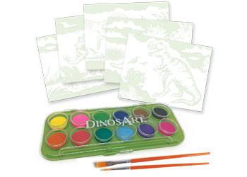 DinosArt,Magic Watercolour