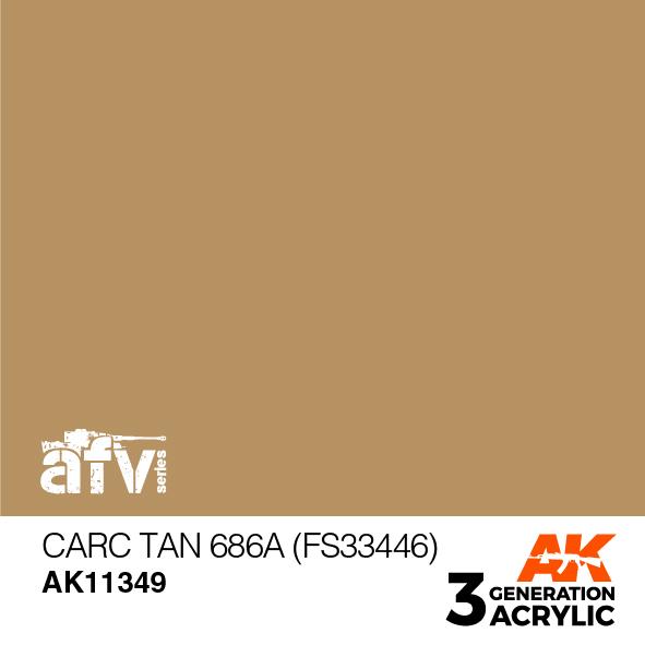 AK Interactive Acrylic Carc Tan 686A (FS33446)