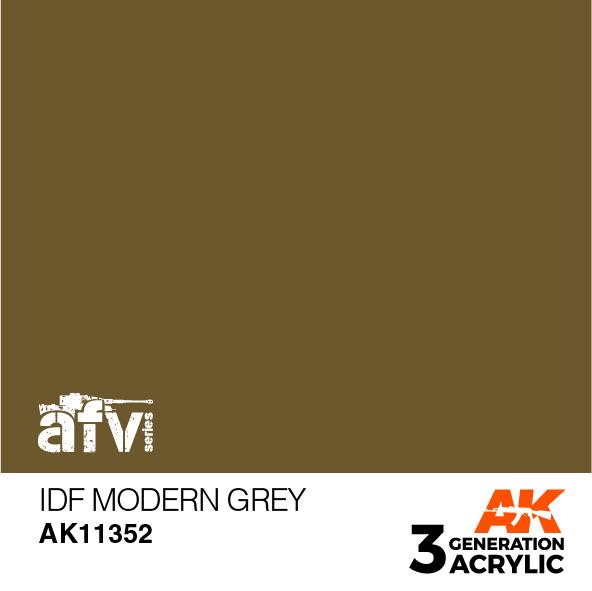 AK Interactive Acrylic Idf Modern Grey