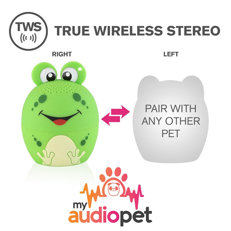 My Audio Pet Frog Portable Bluetooth Speaker *
