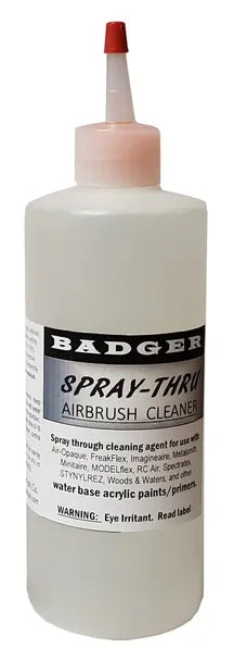 Badger Spray Thru Airbrush Cleaner 2Oz/60Ml *K