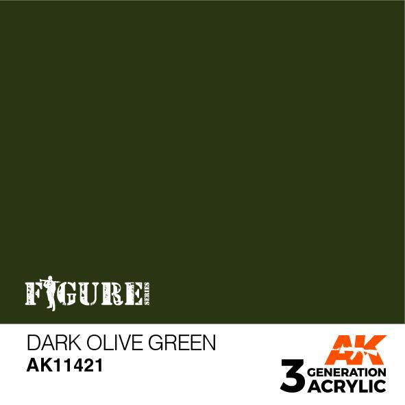AK Interactive Acrylic Dark Olive Green