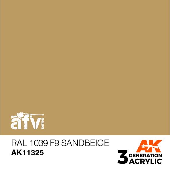 AK Interactive Acrylic RAL 1039 F9 Sandbeige