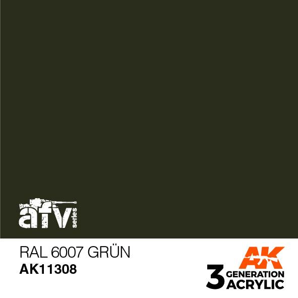 AK Interactive Acrylic RAL 6007 Grün