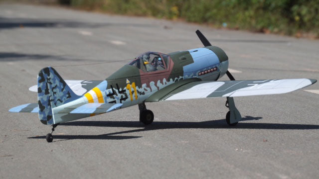 VQ Models Focke Wulf FW190AD9 Long Nose46/82 /EP, 1500mm WS 4Ch RC