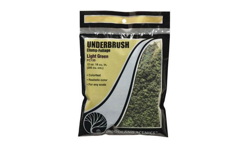 Woodland Scenics Light Green Underbrush(Bag)