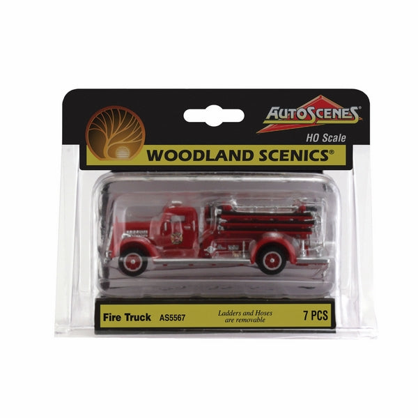 Woodland Scenics Ho Fire Truck *