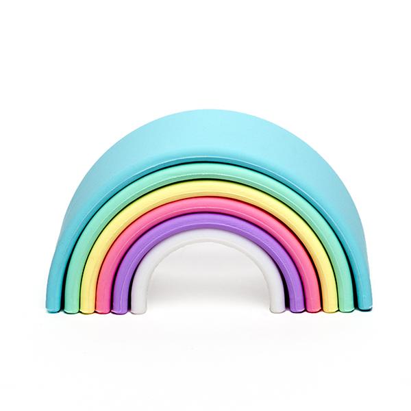 Dena Toys Pastel Rainbow 6pc