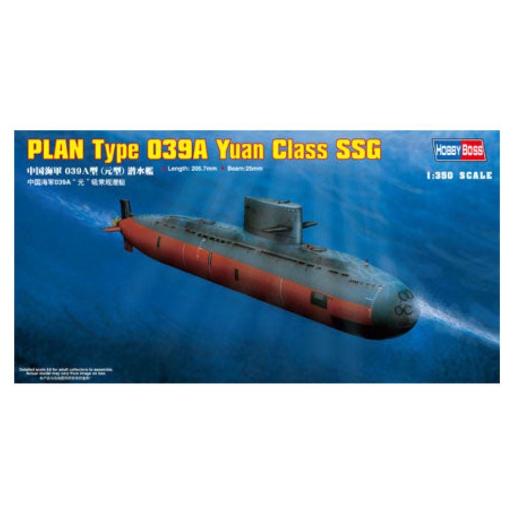 Hobbyboss 1:350 Plan Type 039A Yuan Class SSG U Boat