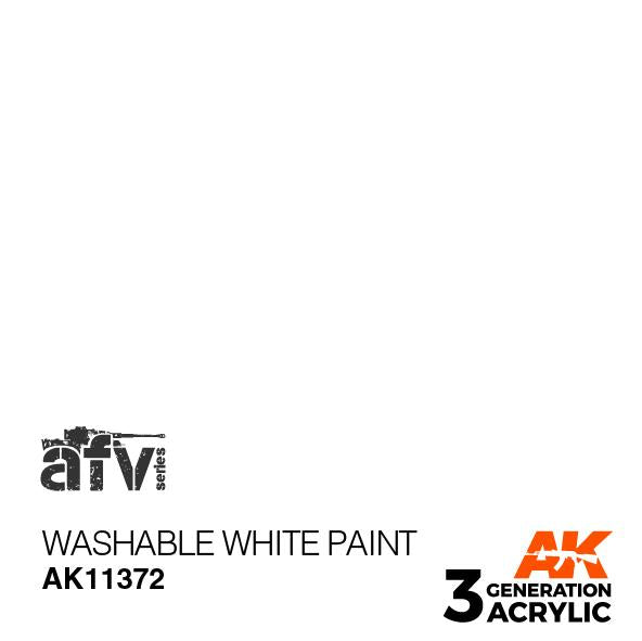 AK Interactive Acrylic Washable White Paint