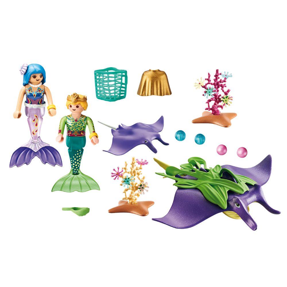 Playmobil Pearl Collectors with Manta Ray