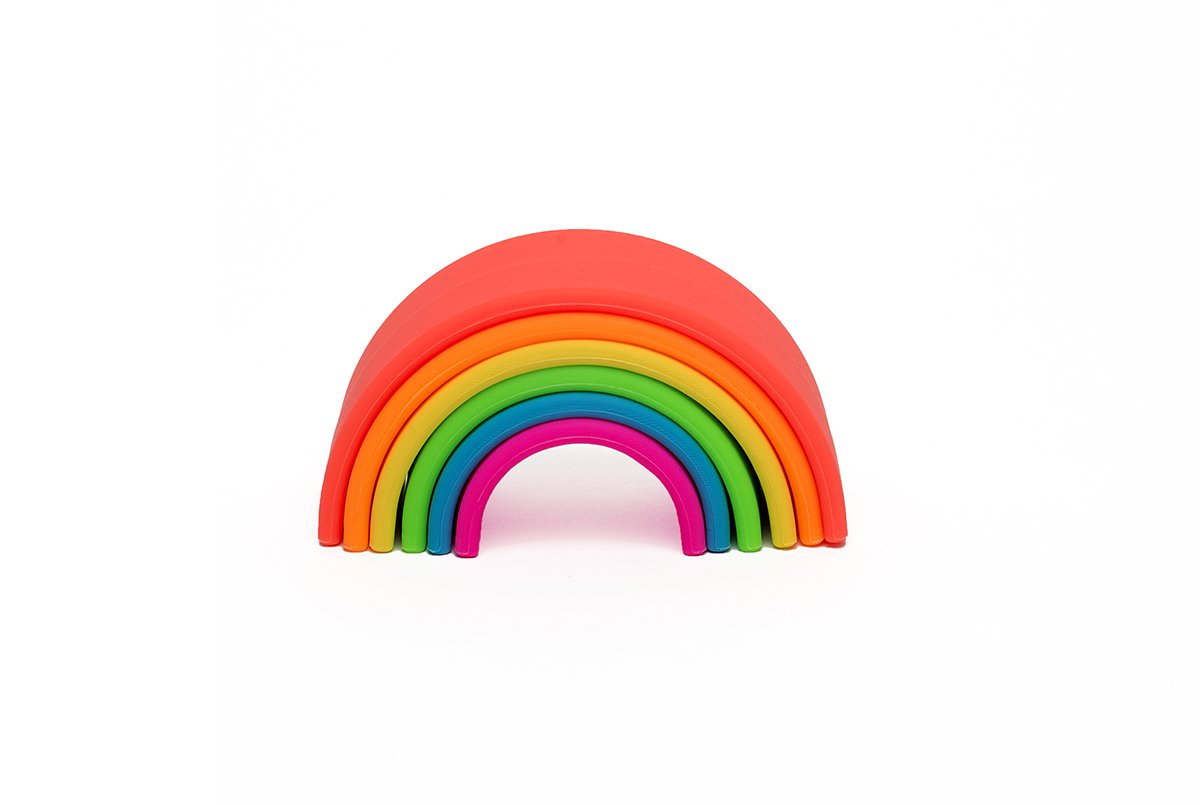 Dena Toys Neon Rainbow 6pc