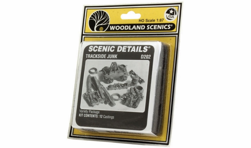 Woodland Scenics Trackside Junk Sc Details  *