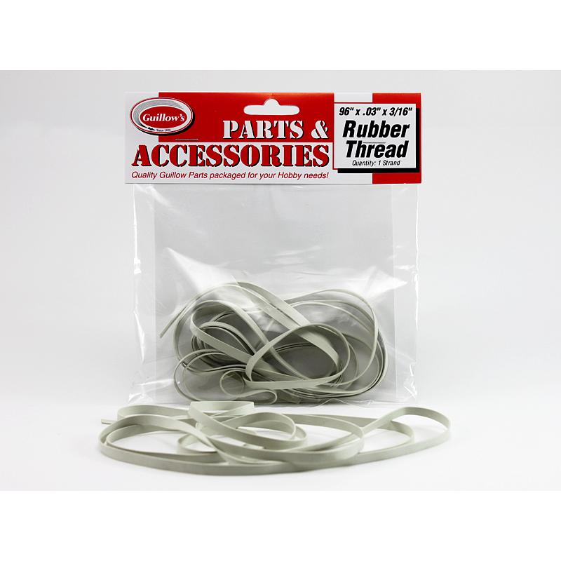 Guillows 96" x 0.03" x 3/16" Rubber Thread