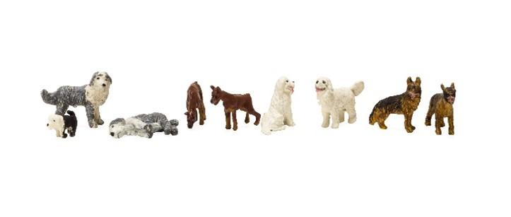 Woodland Scenics HO Dog Pack