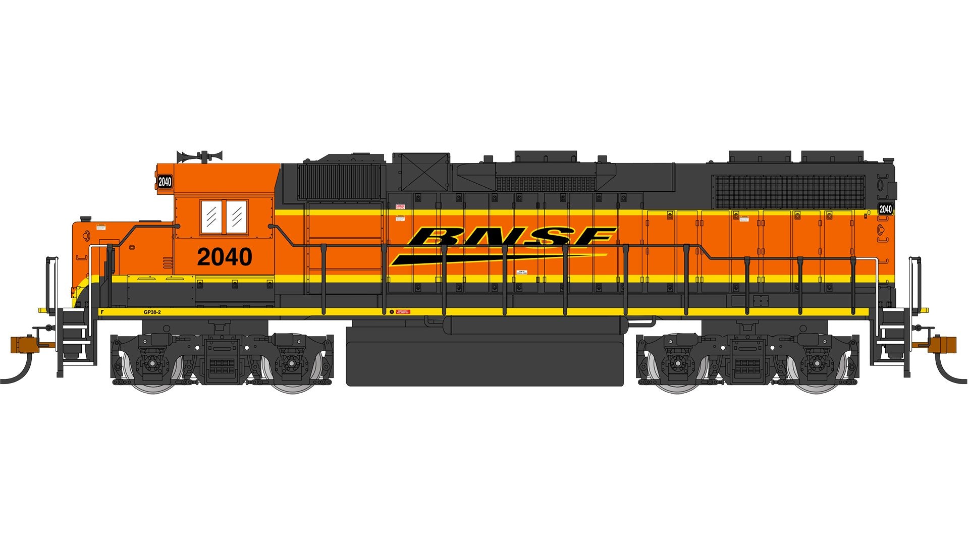 Bachmann BNSF #2040 w/ Dynamic Brakes