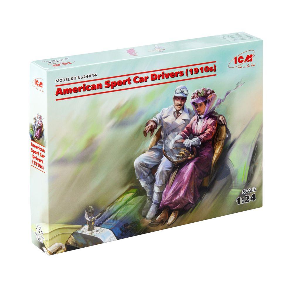 ICM 1:24 Usa Sport Car Drivers(1910S)