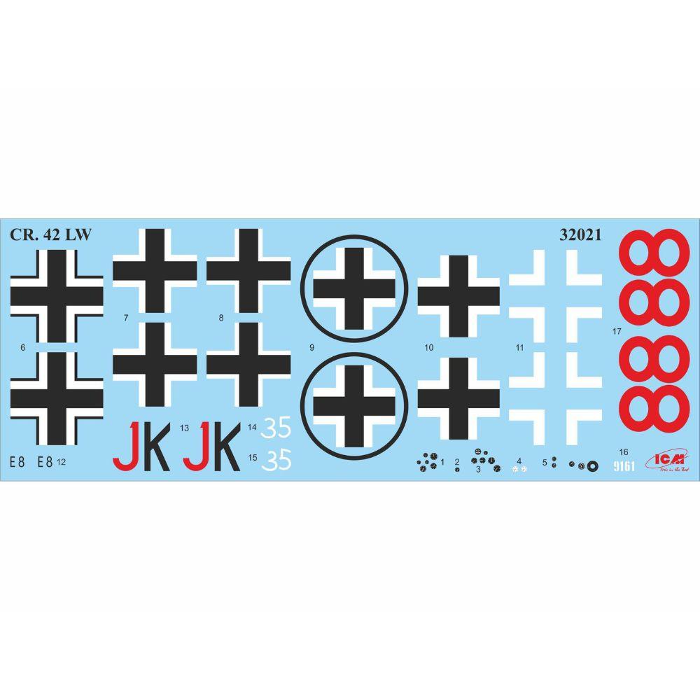 ICM 1:32 Cr. 42 Lw Wwii German Aircraft*K