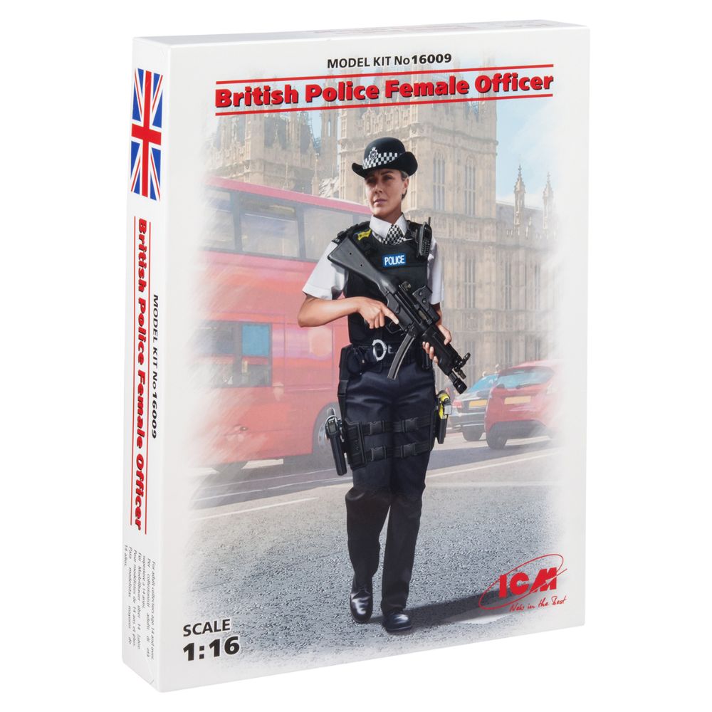ICM 1:16 British Police Female Officer