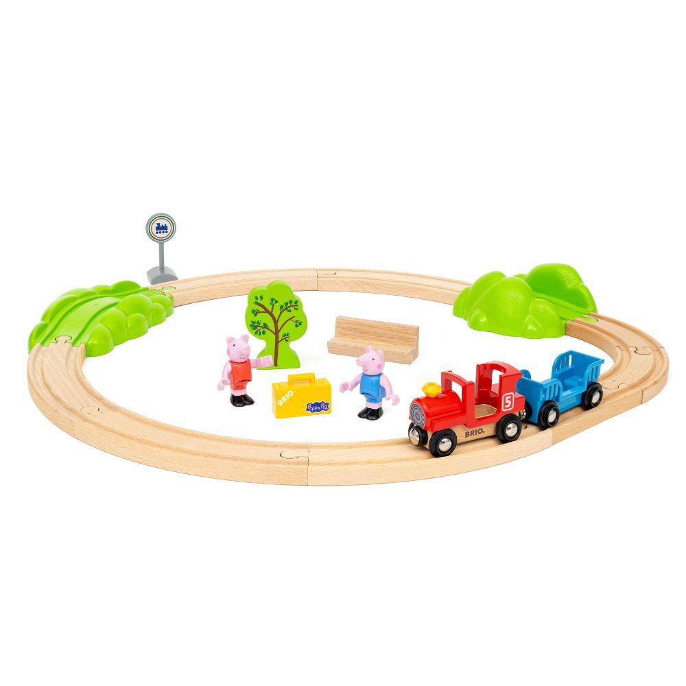 BRIO - Peppa Pig Train Set 18 pieces