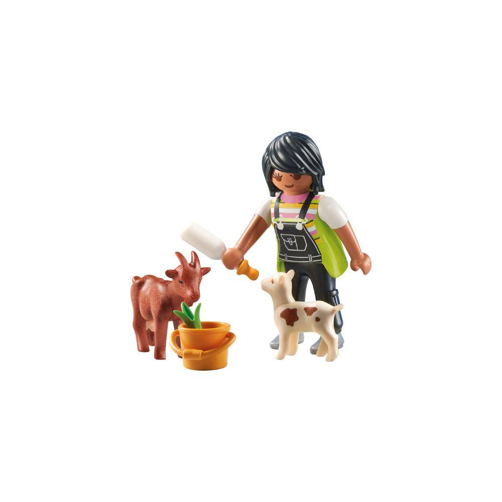 Playmobil Woman with Goats