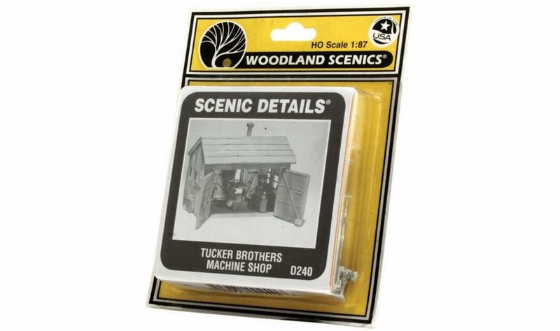 Woodland Scenics Tucker Bros Machine Shop Sd *
