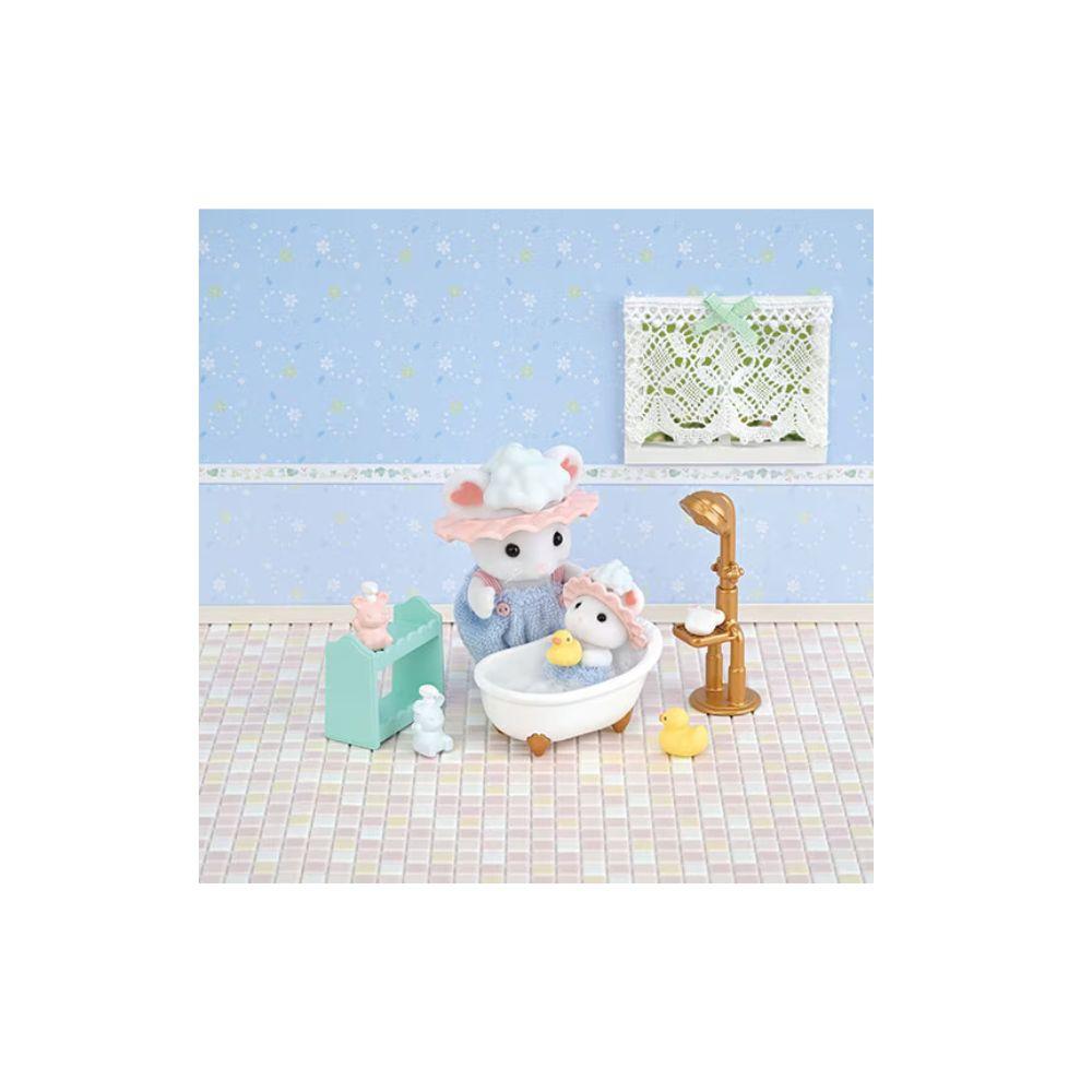 Sylvanian Families Bath Time BubbleSiblings