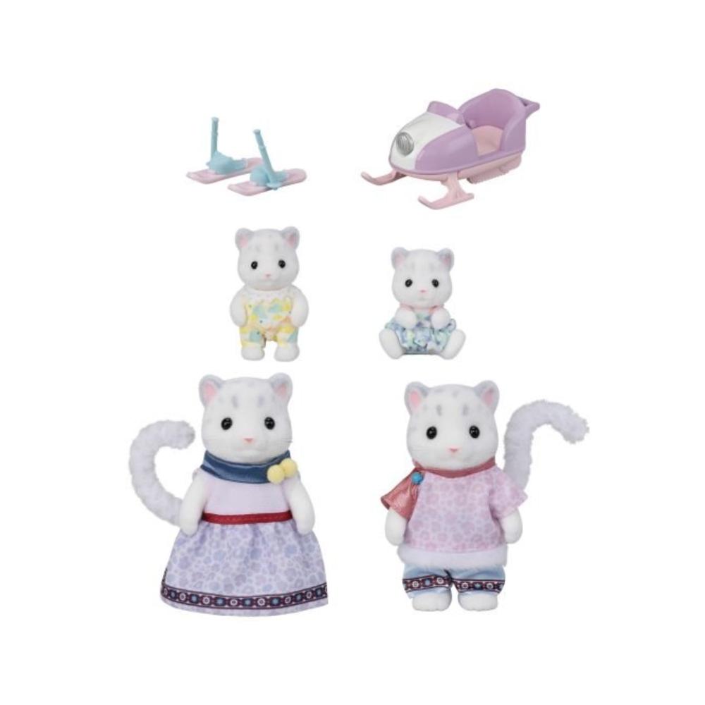 Sylvanian Families Snow Leopard Family