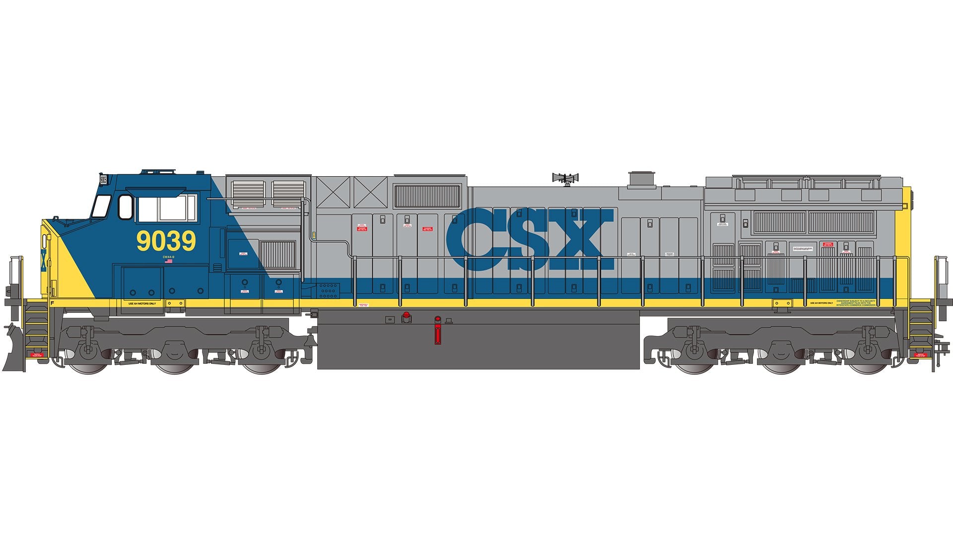 Bachmann CSX#9039 (Bright Future)